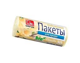 Мешки для мусора 30 л, ароматизированные, Ваниль, бежевые, в рулоне 20 шт., ПНД, 9 мкм, 560х530 мм, GRIFON Aroma, 101-020 V в Ессентуках Мешки для мусора 30 л, ароматизированные, Ваниль, бежевые, в рулоне 20 шт., ПНД, 9 мкм, 560х530 мм, GRIFON Aroma, 101-020 V в Ессентуках