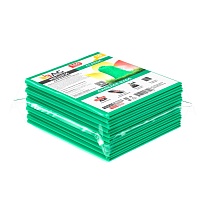 Мешки для мусора 160 л, зеленые, в пачке 10 шт., ПВД, 40 мкм, 900х1100 мм, i-Bag в Ессентуках