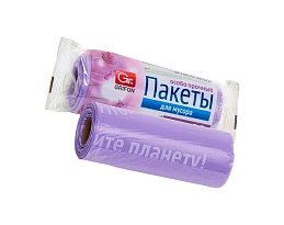 Мешки для мусора 35 л, ароматизированные, сиреневые, в рулоне 20 шт., ПНД, 12 мкм, 560х530 мм, GRIFON Полевые Цветы, 100-034 в Ессентуках Мешки для мусора 35 л, ароматизированные, сиреневые, в рулоне 20 шт., ПНД, 12 мкм, 560х530 мм, GRIFON Полевые Цветы, 100-034 в Ессентуках