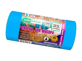 Мешки для мусора 35 л, ароматизированные, синие, в рулоне 30 шт., ПНД, 12 мкм, 640х500 мм, EXTRA, 3530661 в Ессентуках Мешки для мусора 35 л, ароматизированные, синие, в рулоне 30 шт., ПНД, 12 мкм, 640х500 мм, EXTRA, 3530661 в Ессентуках