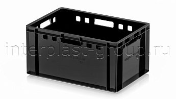 Ящик для мяса и колбасных изделий Е-3 черный в Ессентуках