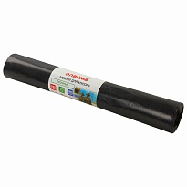 Мешки для мусора 240 л, черные, в рулоне 10 шт., ПВД 50 мкм, 1400х900 мм, LAIMA, 605337 в Ессентуках
