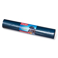 Мешки для мусора 240 л, черные, в рулоне 20 шт., ПВД 35 мкм, 1400х900 мм, PACLAN Big&Strong, 600823 в Ессентуках