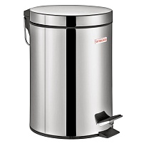 Ведро-контейнер для мусора (урна) с педалью LAIMA Classic, 3 л, со съемным внутренним ведром в Ессентуках