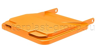 Комплект крышки для контейнера 120 л. оранжевая  оранжевый в Ессентуках