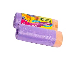 Мешки для мусора 35 л, ароматизированные, Лаванда, сиреневые, в рулоне 10 шт., ПНД, 12 мкм, 560х530 мм, GRIFON Aroma, 101-080 La в Ессентуках Мешки для мусора 35 л, ароматизированные, Лаванда, сиреневые, в рулоне 10 шт., ПНД, 12 мкм, 560х530 мм, GRIFON Aroma, 101-080 La в Ессентуках