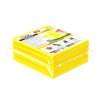 Мешки для мусора 160 л, желтые, в пачке 10 шт., ПВД, 40 мкм, 900х1100 мм, i-Bag в Ессентуках