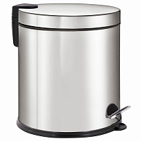 Ведро-контейнер для мусора урна с педалью LAIMA Classic Plus, 20 л, зеркальное в Ессентуках