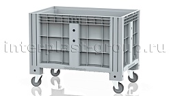 Контейнер iBox сплошной на колесах