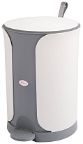 Контейнер для мусора Sтилъ с педалью 7 л серый 7 серый в Ессентуках