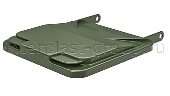 Комплект крышки для контейнера 120 л. зеленая зеленый в Ессентуках Комплект крышки для контейнера 120 л. зеленая зеленый в Ессентуках